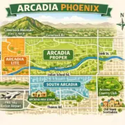 arcadia phoenix map Living in Arcadia 85018 with kids