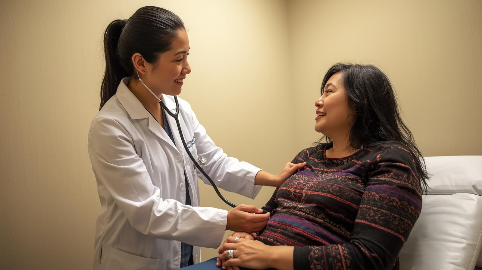 doctor with patient