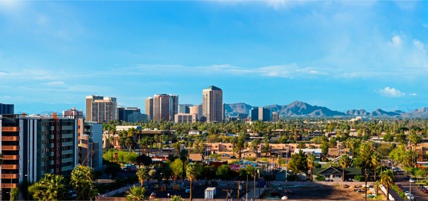 Downtown Phoenix skyline