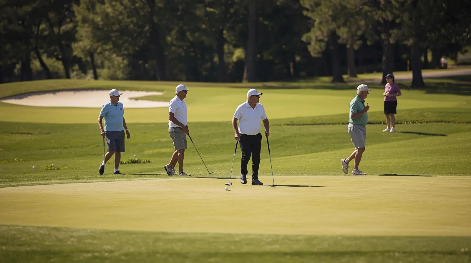 seniors playing golf in phoenix