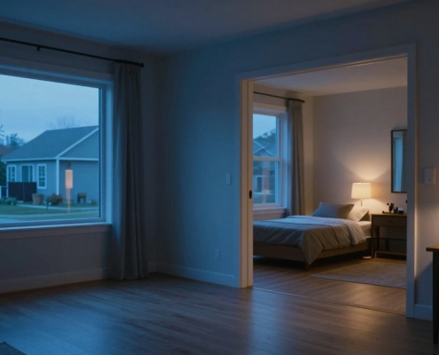 empty rooms might be telling you it's time to downsize