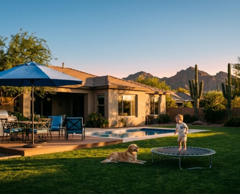 Phoenix neighborhoods with big backyards
