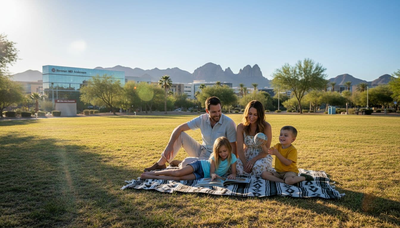Phoenix neighborhoods near Banner MD Anderson