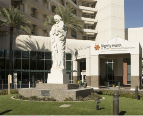 st joseph's hospital entrance