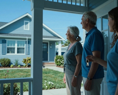 Selling a home with aging parents