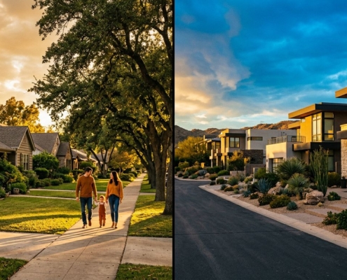 North Central Phoenix vs Desert Ridge: which fits family life better?