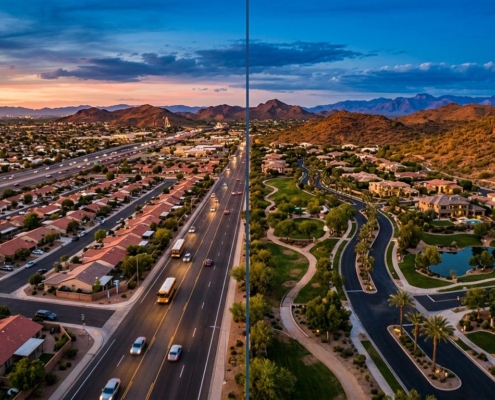 Phoenix vs Scottsdale Families Moving to Arizona?