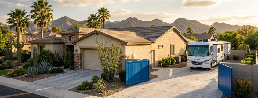 Phoenix neighborhoods with RV gates
