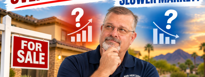 Phoenix home pricing – is your home overpriced or is the real estate market moving slower?